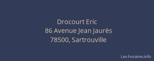 Drocourt Eric