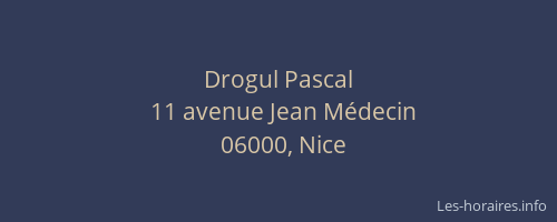 Drogul Pascal