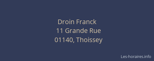 Droin Franck