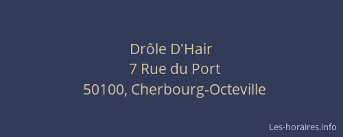 Drôle D'Hair