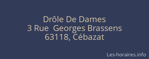 Drôle De Dames