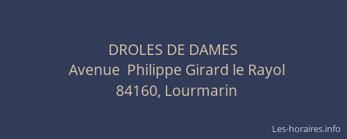 DROLES DE DAMES