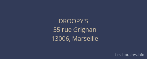 DROOPY'S