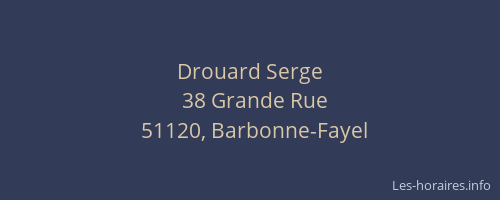 Drouard Serge