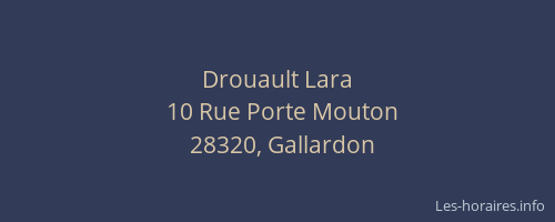 Drouault Lara