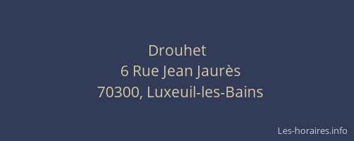 Drouhet