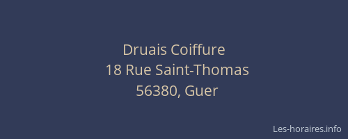 Druais Coiffure