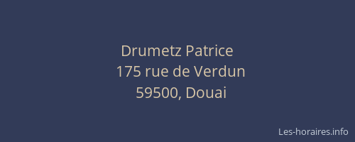 Drumetz Patrice