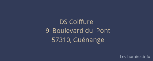 DS Coiffure