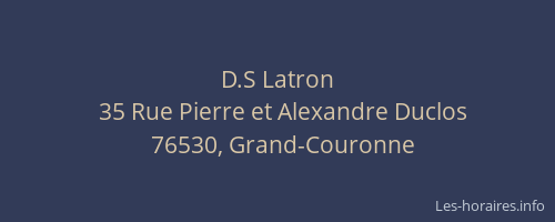D.S Latron