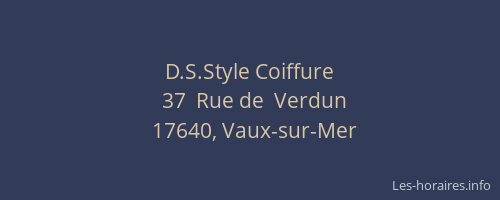 D.S.Style Coiffure