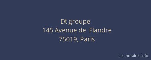 Dt groupe