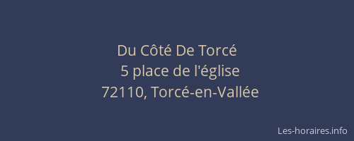 Du Côté De Torcé