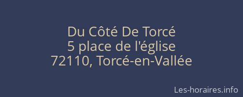 Du Côté De Torcé