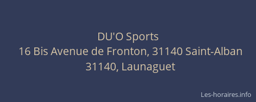 DU'O Sports