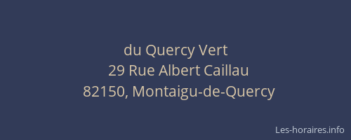du Quercy Vert