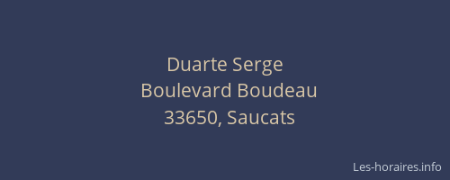 Duarte Serge