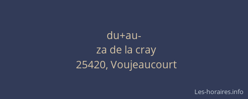 du+au-