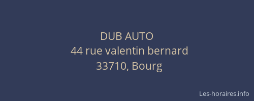 DUB AUTO