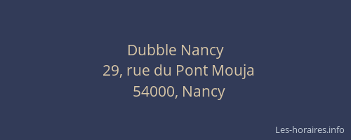 Dubble Nancy