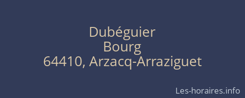 Dubéguier
