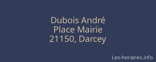 Dubois André