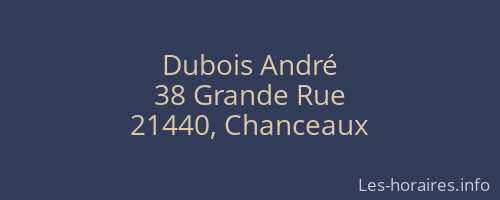 Dubois André