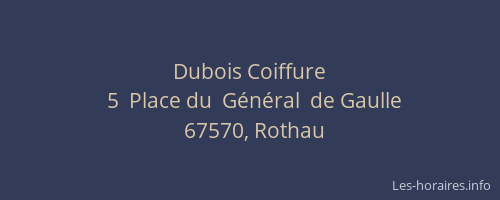 Dubois Coiffure