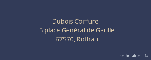 Dubois Coiffure