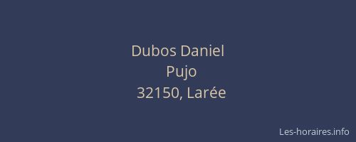 Dubos Daniel