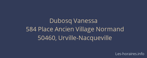 Dubosq Vanessa