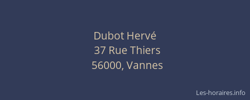 Dubot Hervé