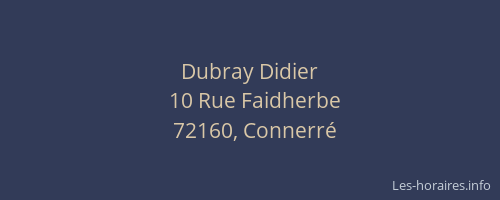 Dubray Didier