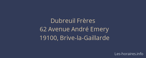Dubreuil Frères