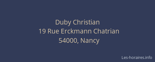 Duby Christian