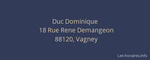 Duc Dominique