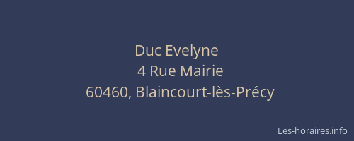 Duc Evelyne