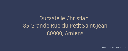Ducastelle Christian