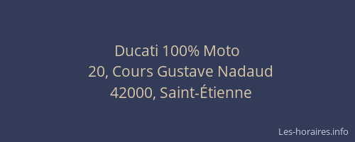 Ducati 100% Moto