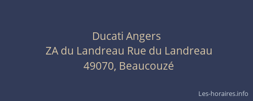 Ducati Angers