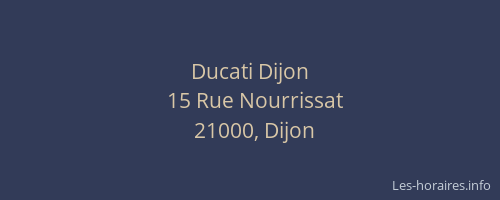 Ducati Dijon