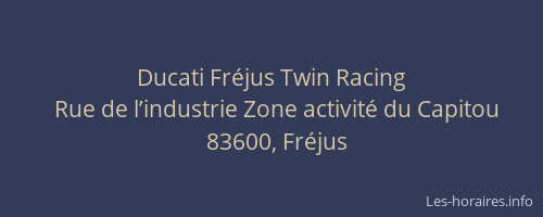 Ducati Fréjus Twin Racing