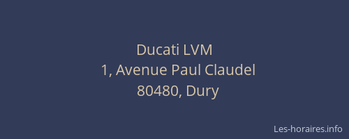Ducati LVM