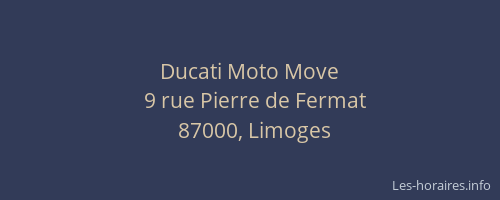 Ducati Moto Move
