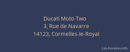 Ducati Moto Two