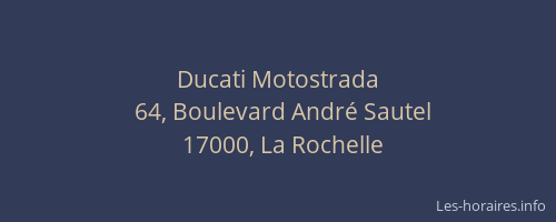 Ducati Motostrada