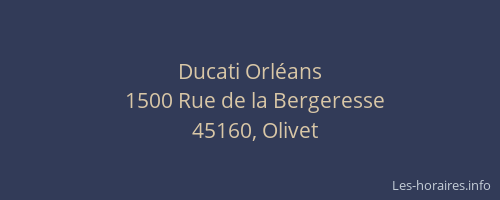 Ducati Orl&eacute;ans