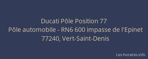 Ducati Pôle Position 77