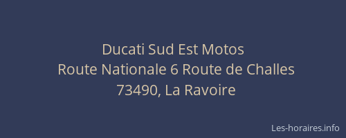 Ducati Sud Est Motos