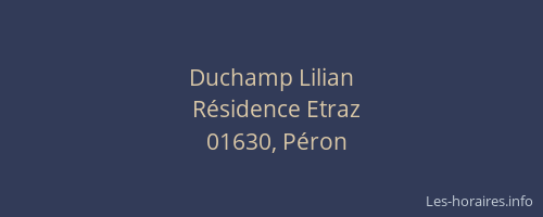 Duchamp Lilian